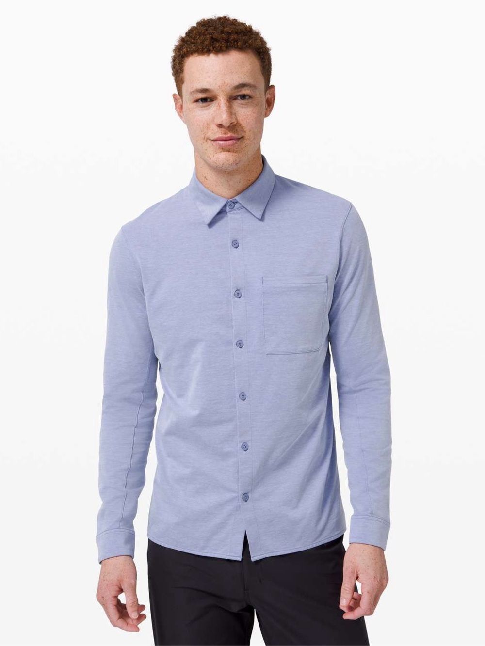 Lululemon Commission Long Sleeve Button Down *Qwick Oxford